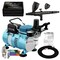 Cool Runner II Dual Fan Air Compressor System Kit with Master Elite Plus Elite Level Performance Airbrush Set, Case, 0.3mm Tip, 2 Cups